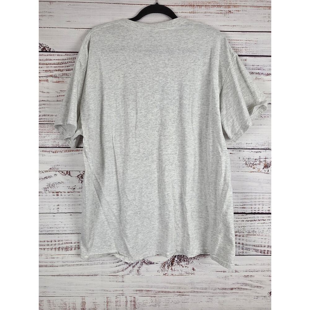 Gildan Heavy Cotton T Shirt XL Womens Grey Sarcasm‎ Funny Crew Neck - Picture 5 of 5